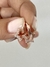 Aros Hamy (Ar25a) Plata rose 925