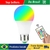 Lâmpada Bulbo Led RGB 5w Luz Colorida 16 Núcleos Bivolt Com Controle