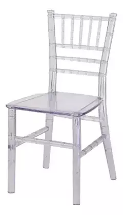Silla Tiffany Cristal Transparente