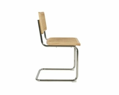 SILLA CESCA BREUER RATTAN MADERA COLOR NATURAL - comprar online