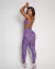 Calça Empina Light Onça Roxo + Top Sortido on internet