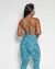 Calça Empina Light Onça Azul + Top Sortido - LOLLA FIT ATACADO