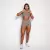Short Básico Light Curtinho Oncinha + Top Sortido - LOLLA FIT ATACADO