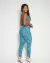 Calça Empina Light Onça Azul + Top Sortido - comprar online