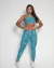 Calça Empina Light Onça Azul + Top Sortido