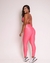 Calça Empina Compressão Pink Lemonade + Top Sortido