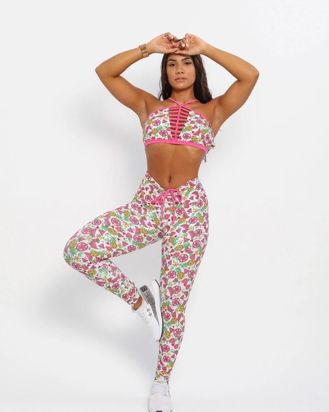 Calça Empina Light Mini Melancia + Top Sortido