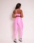 Calça Empina Compressão Rosa Candy + Top Sortido na internet