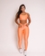 Calça Empina Compressão Melon + Top Sortido
