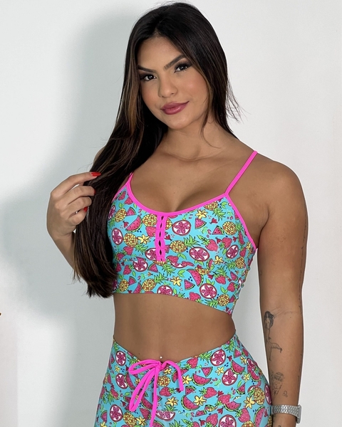 Calça Empina Light Mini Melancia + Top Sortido