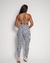 Calça Empina Light Listrado Preto/Branco + Top Sortido - comprar online