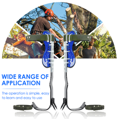Conjunto de Trabalho em Altura com 2 Spikes de Escalada e Luvas na internet