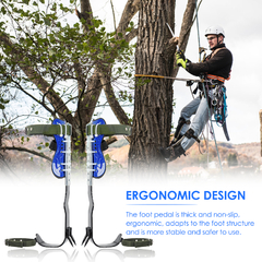 Conjunto de Trabalho em Altura com 2 Spikes de Escalada e Luvas - loja online