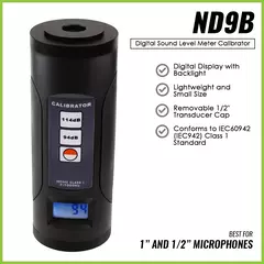 Calibrador Digital de Nível de Som ND9B - 94dB & 114dB na internet