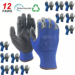Luvas de Segurança para Jardinagem - PU1350RBLKa-DMF/12 - loja online