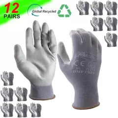 Luvas de Segurança para Jardinagem - PU1350RBLKa-DMF/12 - loja online