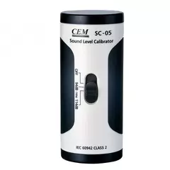 Calibrador de nível de som portátil 94dB e 114dB alta precisão 0,5dB