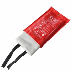 Contra Fogo Cobertor 1m x 1m Segurança de fibra de Vidro Emergência na internet