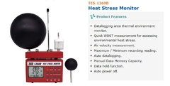 IBUTG Registrador de Temperatura Industrial Profissional TES-1369B - comprar online