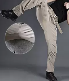 Calça Masculina de Carga com Secagem Rápida para Camping e Caminhadas na internet