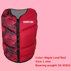 Imagem do Jaqueta salva-vidas de neoprene para adultos e crianças, colete de pesca, jaque