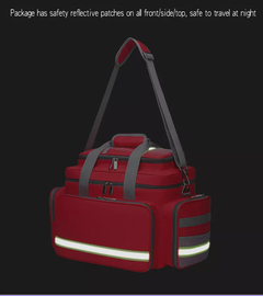 Bolsa de Mão Refletiva de Primeiros Socorros para Emergência Médica na internet