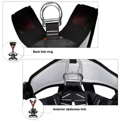 Arnês de Escalada Profissional de Corpo Inteiro – Ideal para Escalada e Trabalho em Altura - comprar online