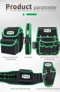 Sacos de armazenamento de ferramentas multi-funções