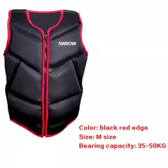 Jaqueta salva-vidas de neoprene para adultos e crianças, colete de pesca, jaque