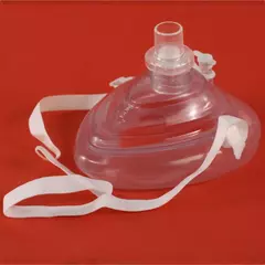 Máscara de Respiração Profissional CPR com Válvula Unidirecional – Ferramenta de Resgate para Primeiros Socorros - comprar online
