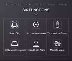 Detector de Oxigênio Portátil SMART SENSOR AR8100/AT8100 na internet