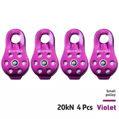 Xinda escalada polia 20Kn fixa placa lateral polia única - comprar online
