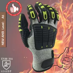 Nmsafety trabalho luvas de proteção corte-resistente &amp; anti impacto na internet