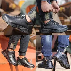 Tênis de Segurança Indestrutível Masculino LBX1218 com Biqueira em PVC e Palmilha Antiperfuração - comprar online