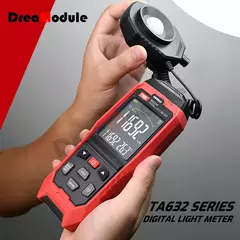 Medidor de Luz Digital Fotografia Luxmeter Sonda Destacável Iluminômetro Lux/Fc Fotômetro Environmental Tester - loja online