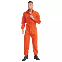 Imagem do Listras reflexivas pequena masculinas operando uniforme, macacão de trabalho, macacões