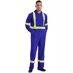 Fatos de trabalho com listras reflexivas para homens e mulheres Uniforme - MDSecurPro