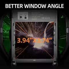 Capacete de Soldagem com Escurecimento Automático ANDELI - Modelo ADLMOONLED na internet