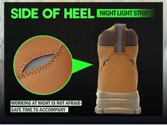 Imagem do Botas de Trabalho com Botão Rotativo para Homens