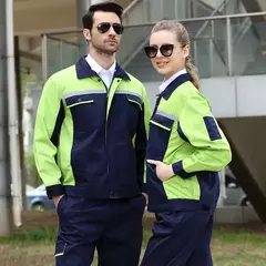 Imagem do Conjunto de roupas de trabalho de manga comprida masculina, uniformes de oficina