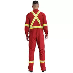 Fatos de trabalho com listras reflexivas para homens e mulheres Uniforme - loja online