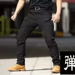 Calça Masculina de Carga com Secagem Rápida para Camping e Caminhadas