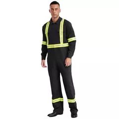 Fatos de trabalho com listras reflexivas para homens e mulheres Uniforme na internet