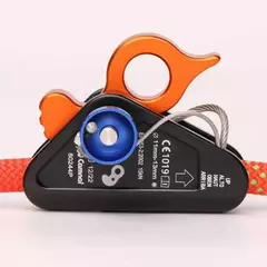 Rope Grab Ascender para escalada, Riser Ajustador, Proteção contra queda