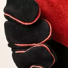 Arcaptain luvas de soldagem trabalho soldador cowskin couro churrasco luva grill na internet