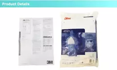 3m 4532 + macacão protetor anti-radiação anti-poeira trabalho anti-químico t na internet