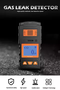 NORM - Detector Digital de Gás Industrial com Display LCD - comprar online