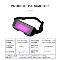 Óculos de Soldagem com Escurecimento Automático e Anti-reflexo – Modelo Automatic Goggles - comprar online