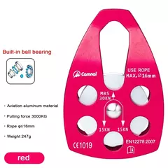 30KN Escalada Corda Polia CE Certificated Canval - comprar online