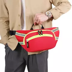 Pochete de Primeiros Socorros com Listra Refletiva - Modelo Medical Kit - MDSecurPro
